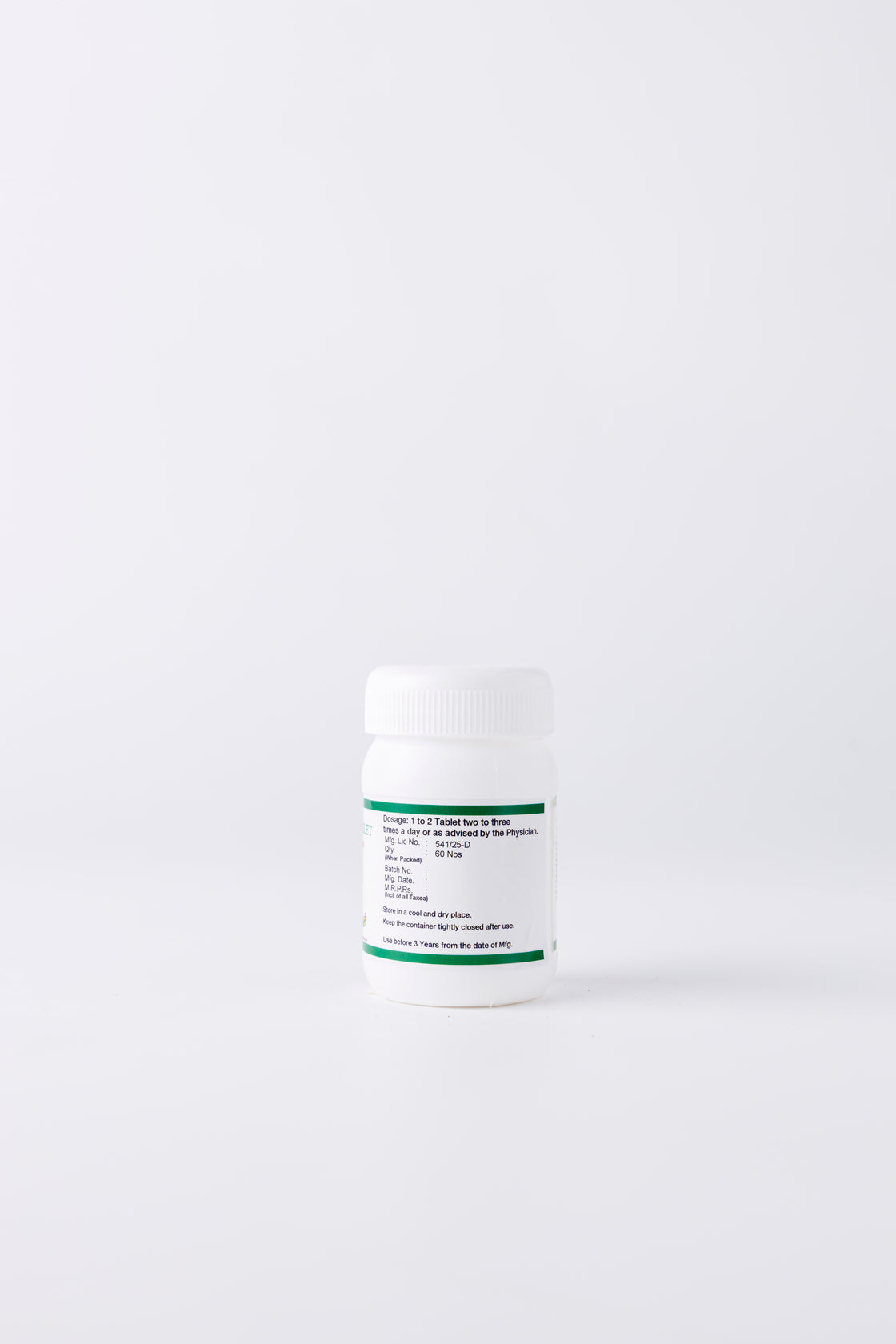 Usage Instructions for Herbobysity Tablets