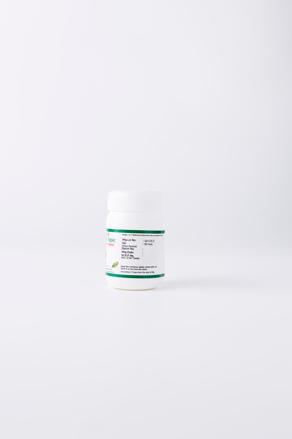 Usage Instructions for Herbofeverex Tablets