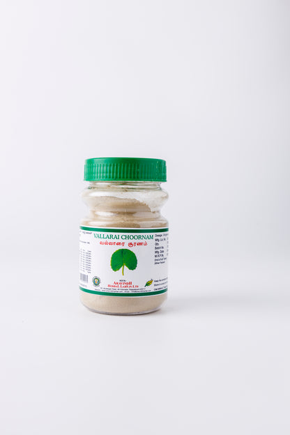 Ingredients of Vallarai Chooranam
