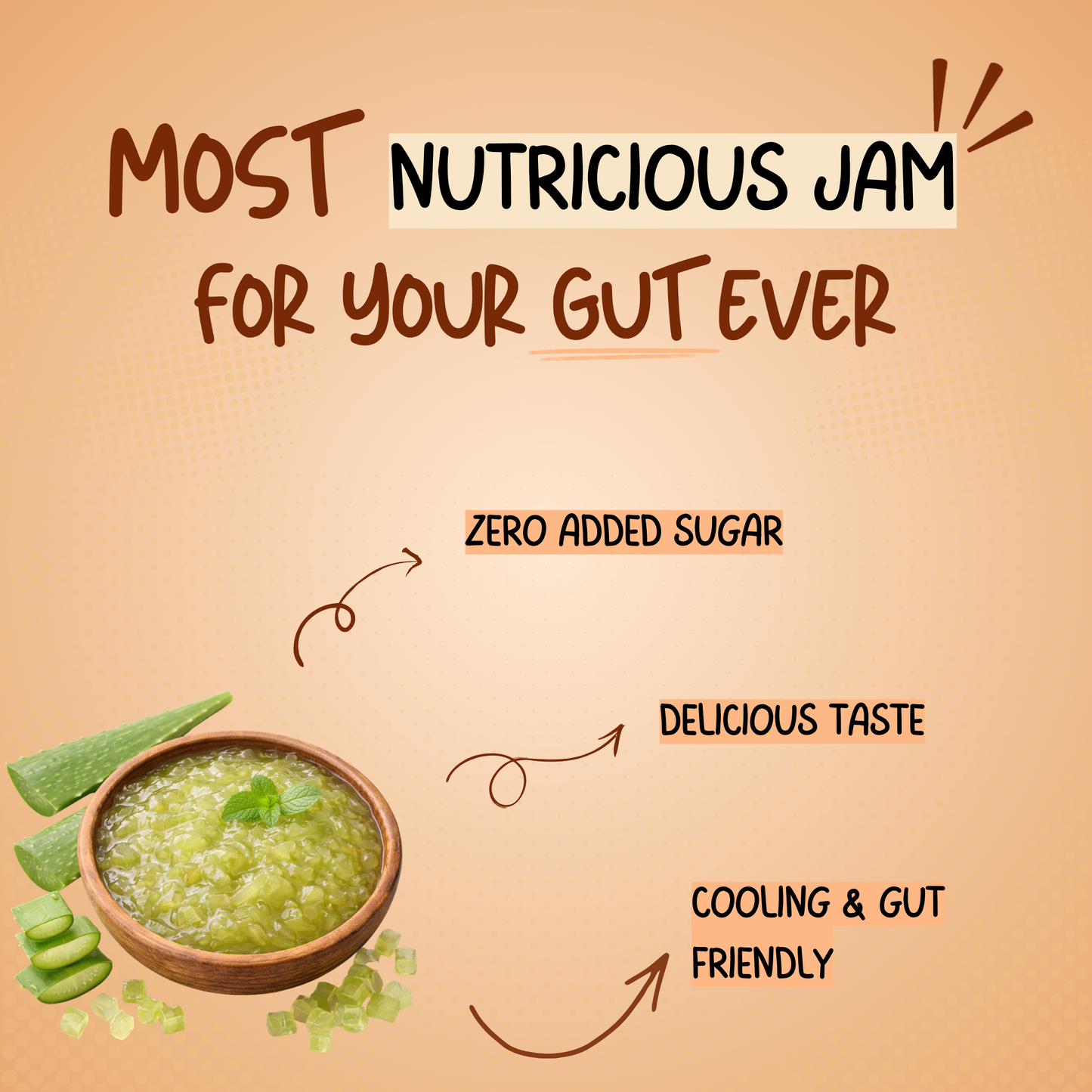 Cool Body Heat & Combat Fatigue with Aloe Vera Jam