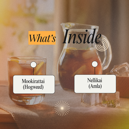 Mookirattai Juice - Support Natural Fluid Balance & Bone Wellness with Siddha