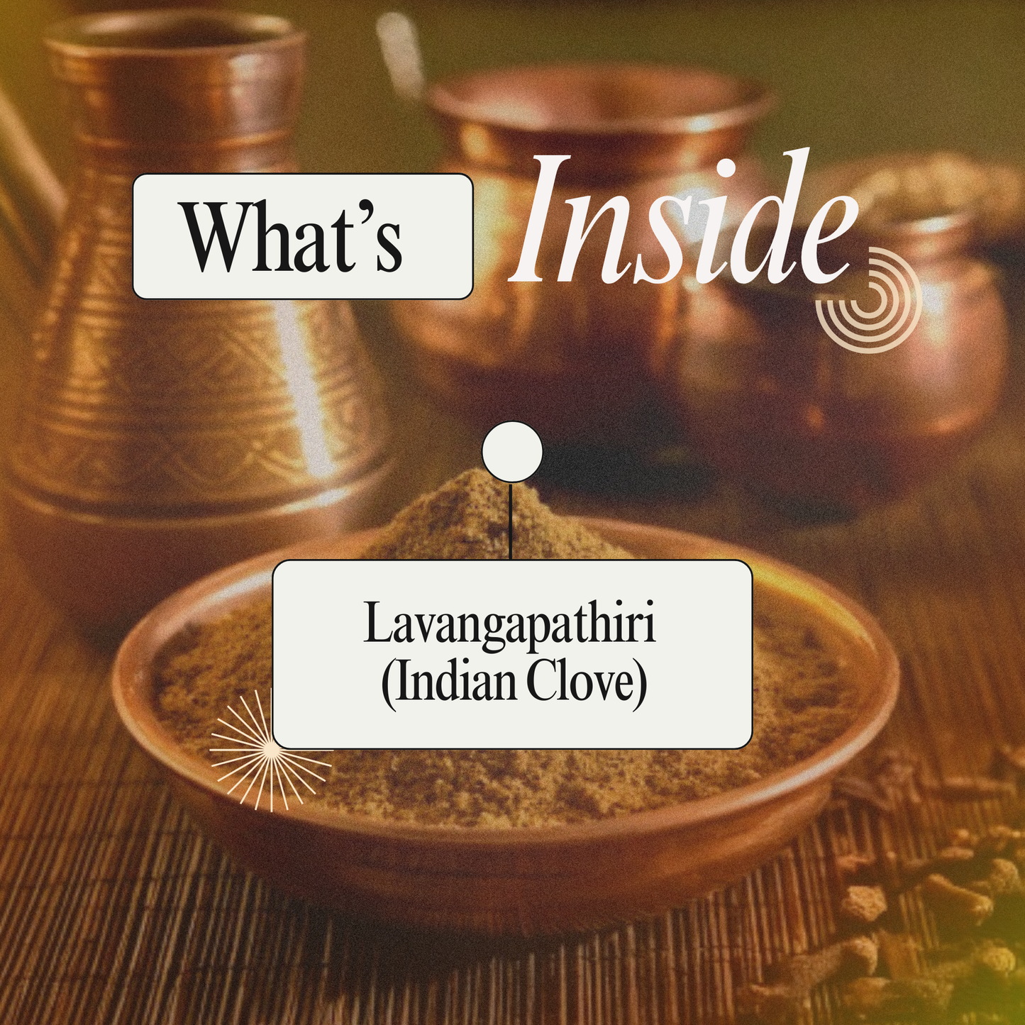 Calm Coughs Naturally: Tvakpatra (Lavangapathiri Podi) Curana