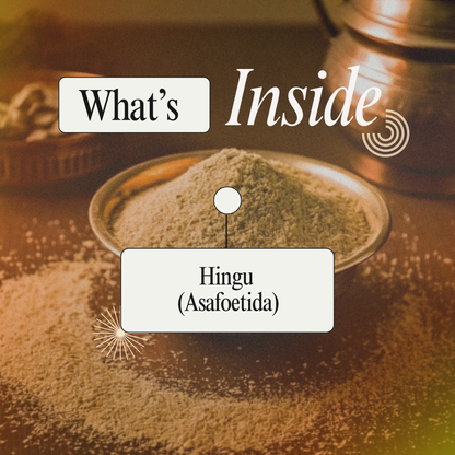 Enhance Digestion & Ease Gas Discomfort: Hingu Curana (Perungayam Podi)
