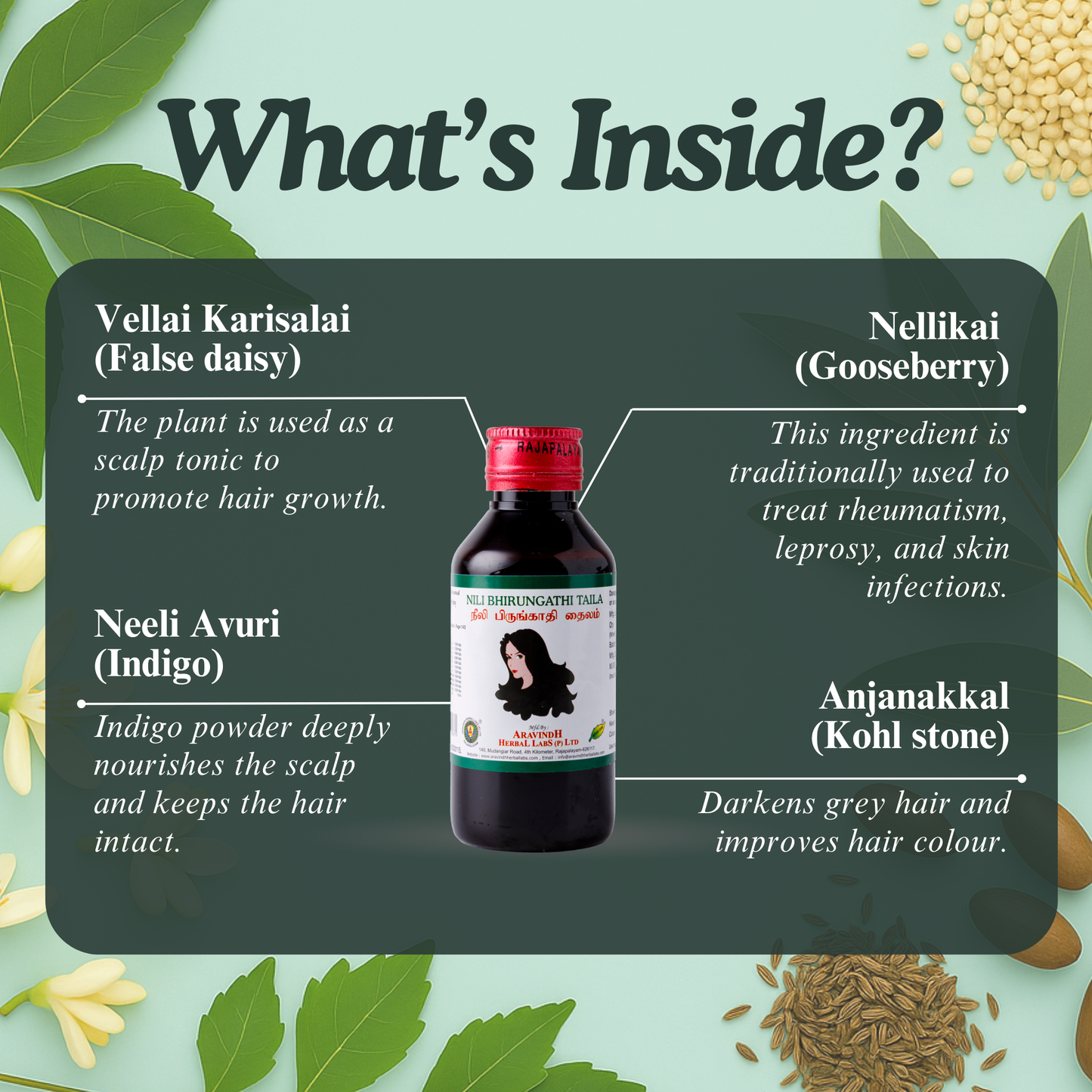 Nilibhrungathi Thylam (Ay): Natural Siddha Support for Hair Health and Scalp Wellness