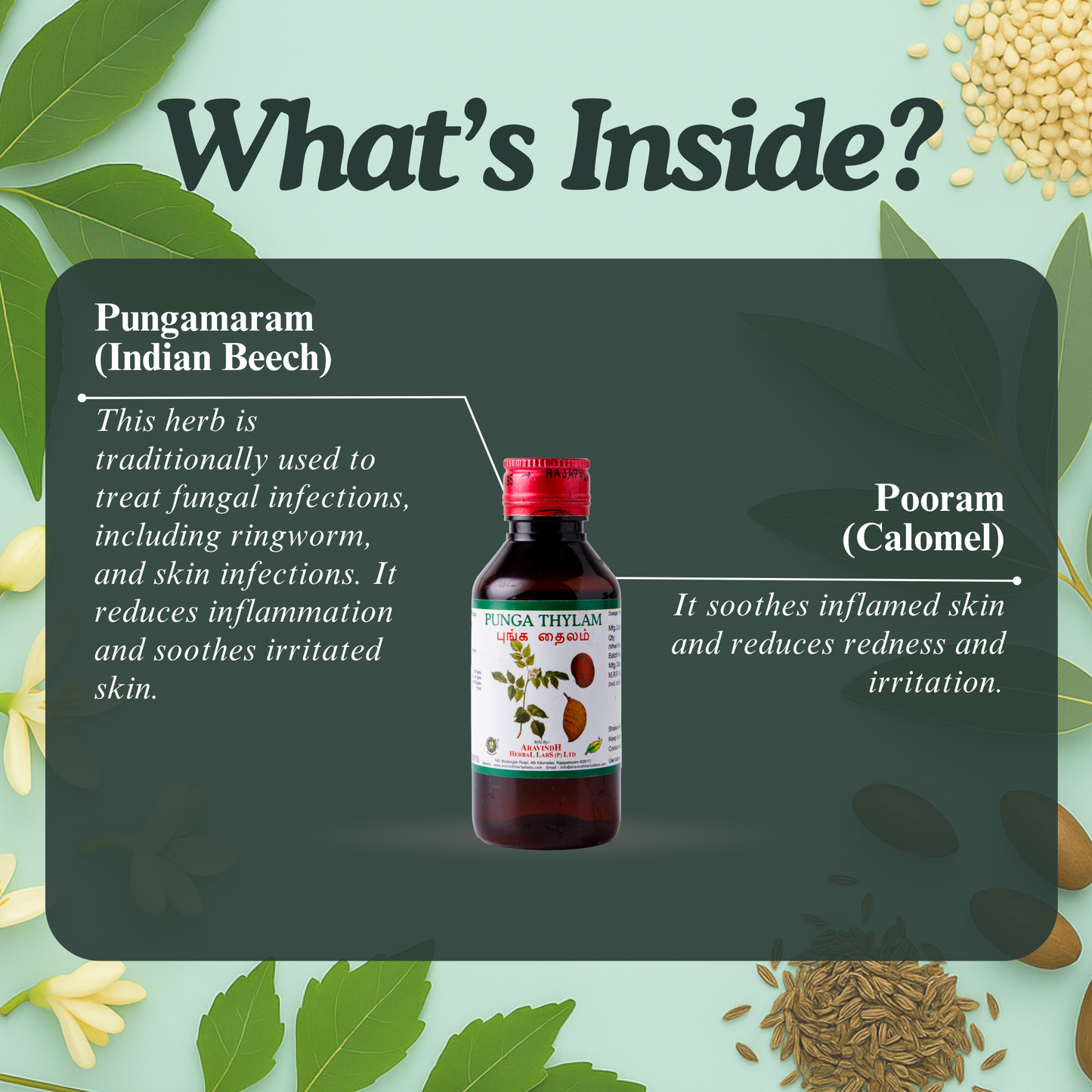 Punga Thylam – Siddha Support for Skin Comfort and Wellness