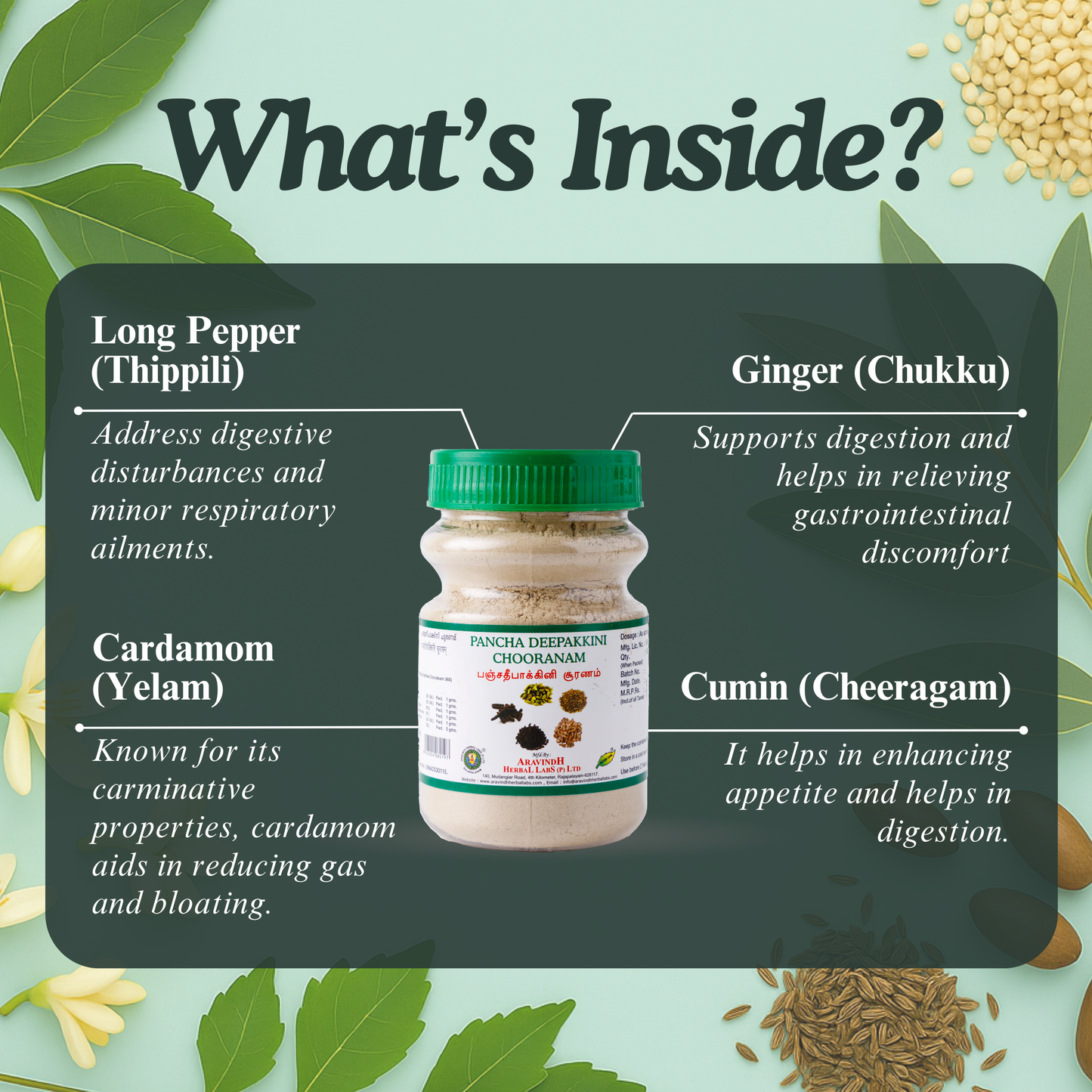 Panchadeepaki Chooranam: Natural Siddha Remedy for Digestive Health
