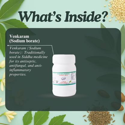 Venkara Parpam: Traditional Siddha Support for Urinary Wellness and Body Balance