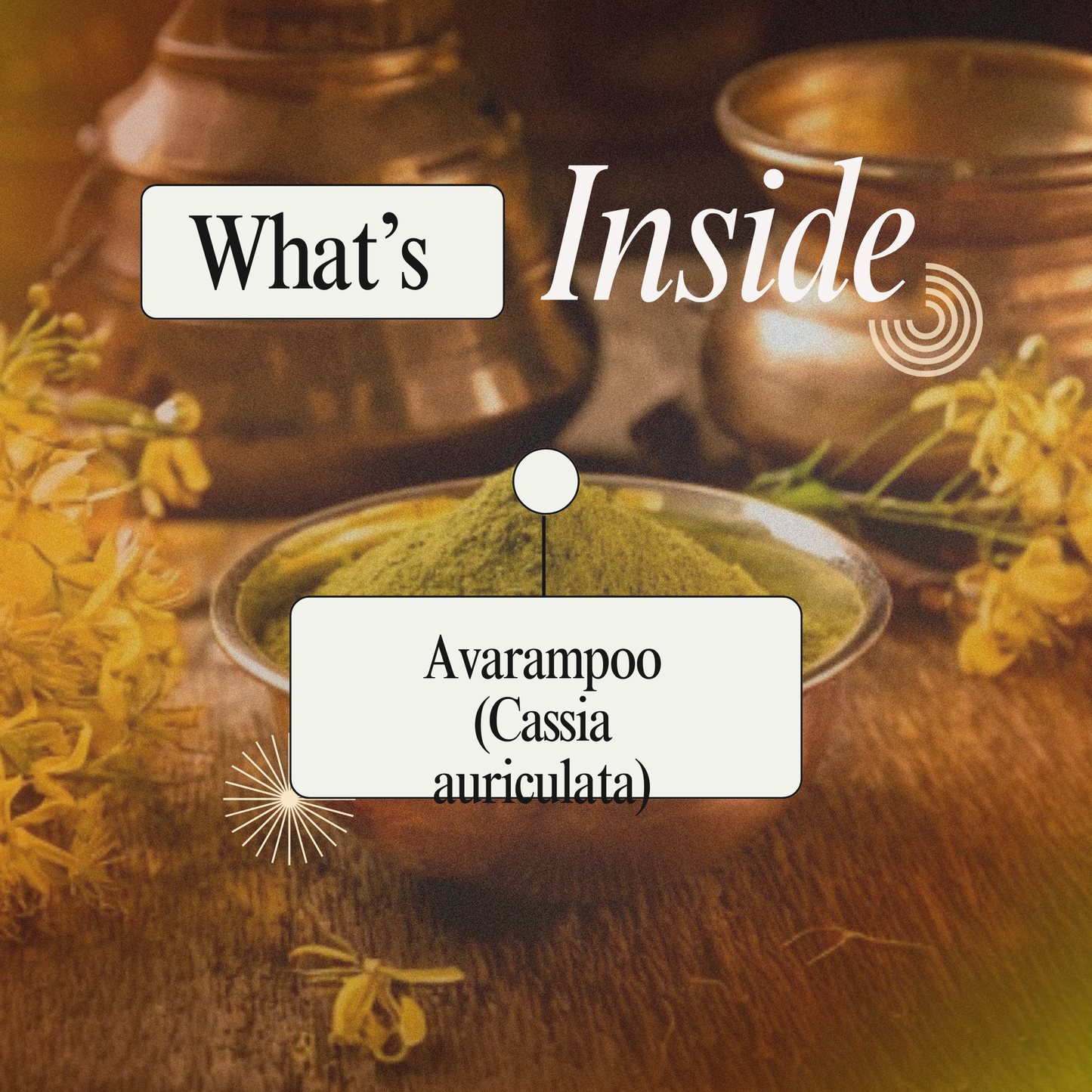 Avarampoo Podi - Natural Beauty Enhancer and Wellness Aid