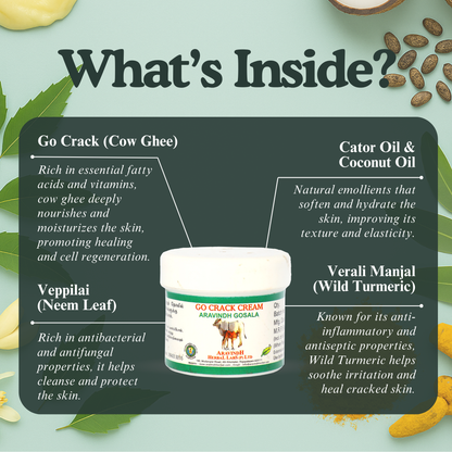 Go Crack Cream: Soothing Support for Cracked Heels and Dry Skin