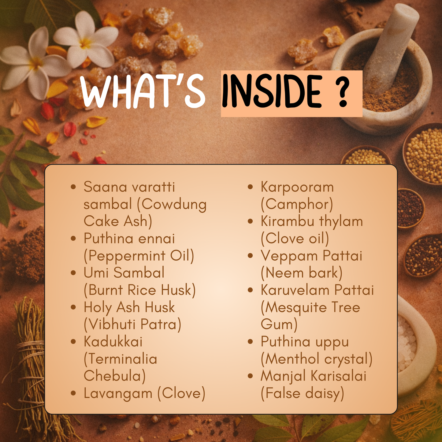 Cowdung Cake Tooth Powder: A Natural Siddha Support for Oral Wellness