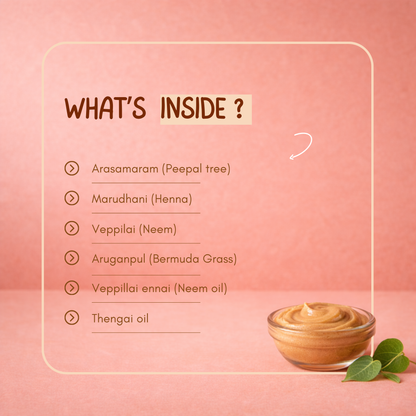Baldinil Siddha Cream: Traditional Herbal Hair Care