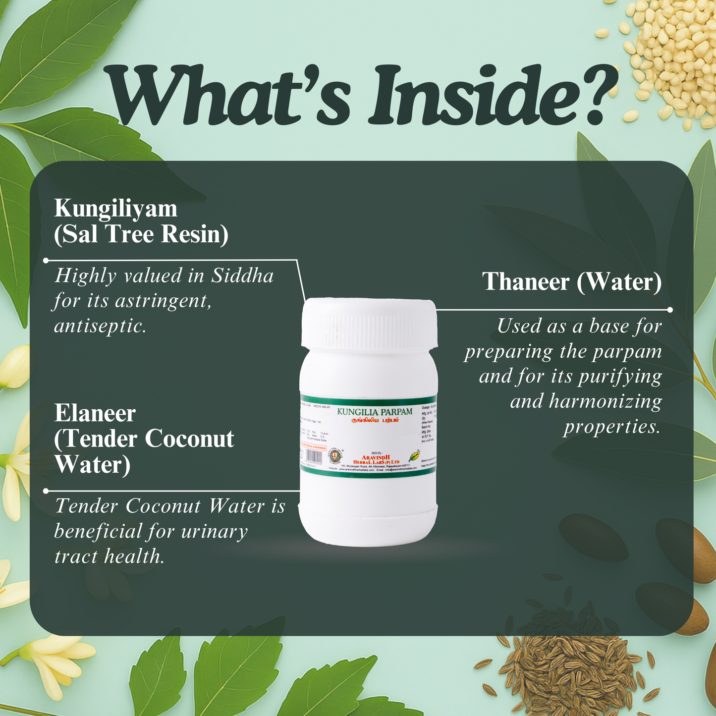Kunkiliya Parpam – Classical Siddha Formulation for Urinary & Digestive Wellness Support