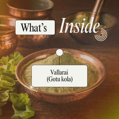 Vallarai Podi: Siddha Herbal Powder for Enhanced Brain Function & Overall Health