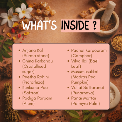 Neelanjana Mai: Traditional Siddha Eye Salve for Eye Comfort and Care