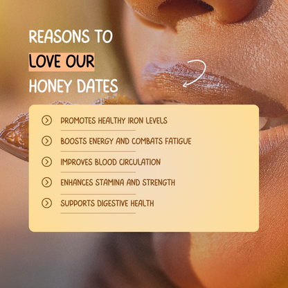Boost Your Iron Levels Naturally with Aravindh Herbal Labs Honey Dates