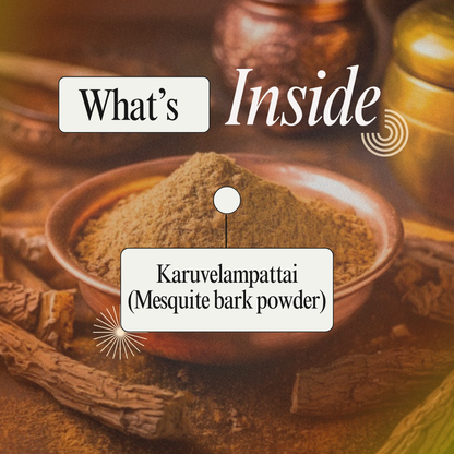 Smile Bright: Karuvelampattai Podi - Your Natural Dental Defender