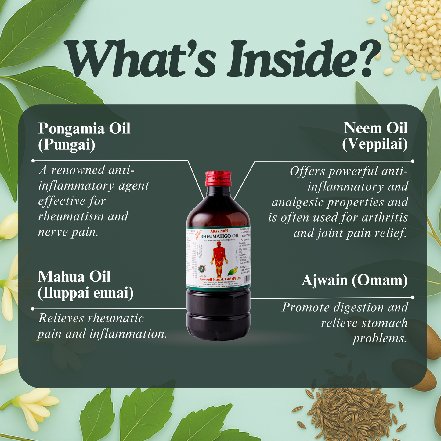 Rheumatigo Oil: Herbal Support for Joint & Muscle Comfort