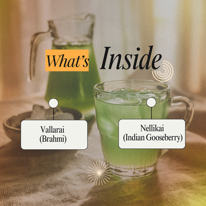 Vallarai Juice - Support Mental Clarity & Focus with Siddha Wisdom