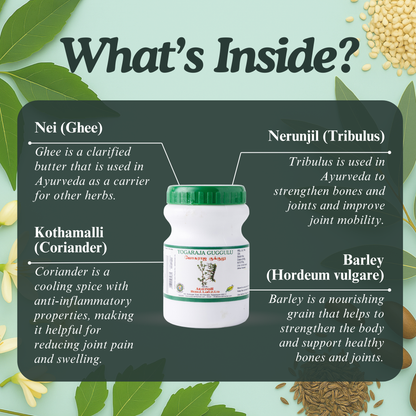 Yogaraja Guggulu Tablet: Ayurvedic Support for Joint Wellness, Comfort & Mobility