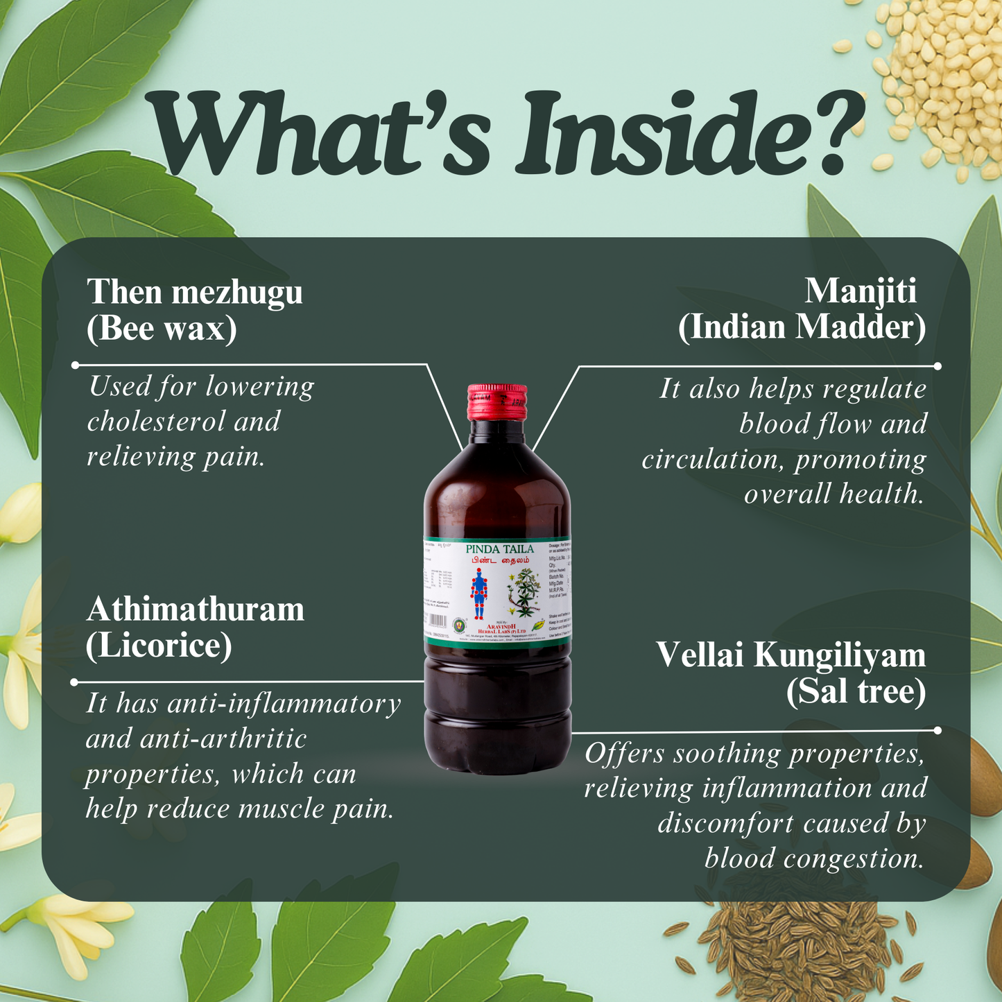 Pinda Thylam – Ayurvedic Support for Circulatory Comfort and Body Wellness