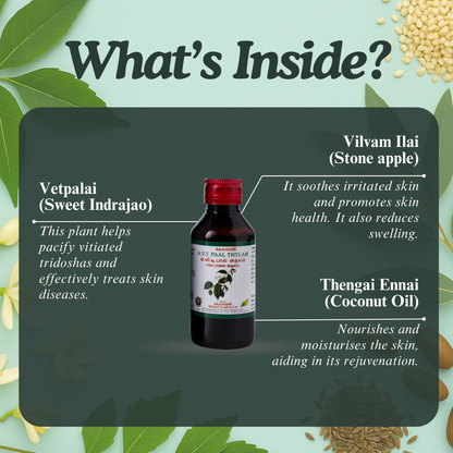 A.V.T.Pall Thylam: Natural Siddha Support for Skin Wellness
