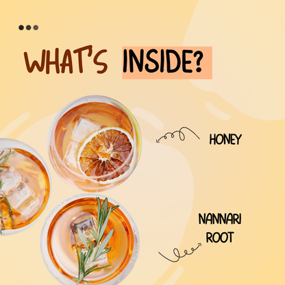 Experience Cool Serenity with Nannari Sarpath (honey)- Nature's Refreshing Elixir
