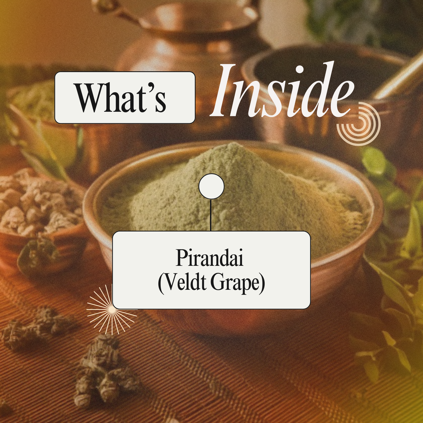 Strengthen Bones Naturally: Asthisamhrta Curana (Pirandai Podi)