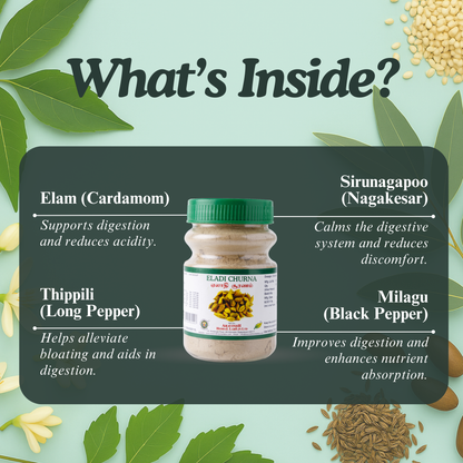 Eladi Churna Ay: Ayurvedic Solution for Various Ailments