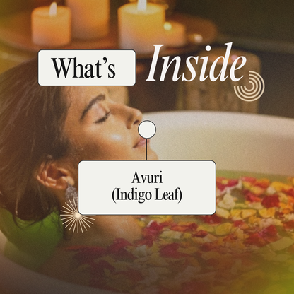 Enhance Your Natural Radiance with Organic Avuri Podi (Indigo Leaf Powder)