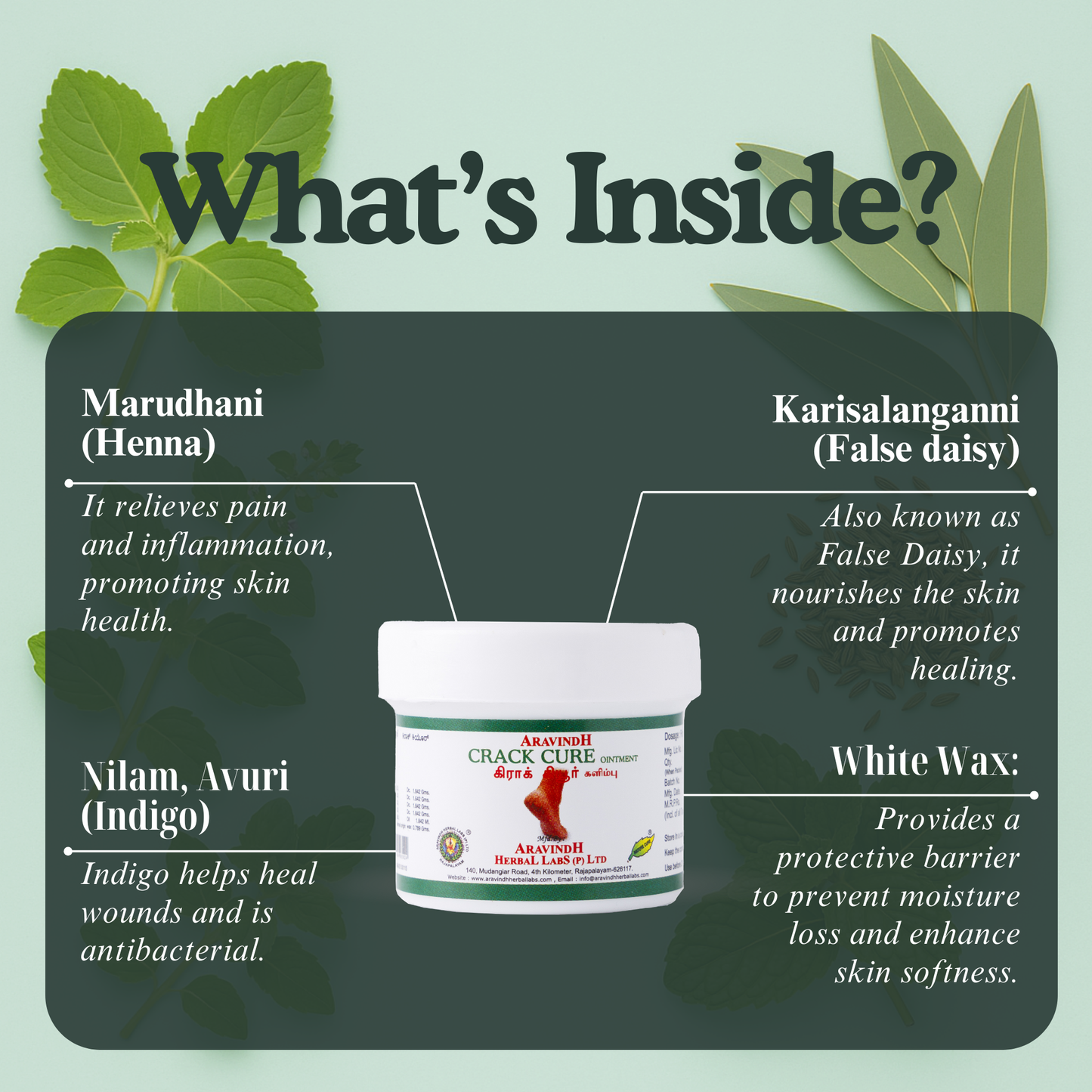 Crack Cure Ointment: Natural Relief for Cracked Heels
