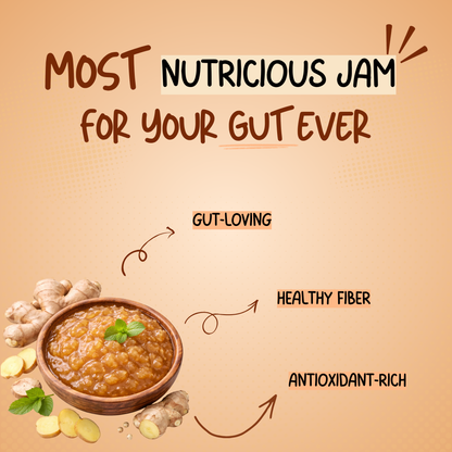Relieve Indigestion & Soothe Stomach Discomfort with Ginger Jam