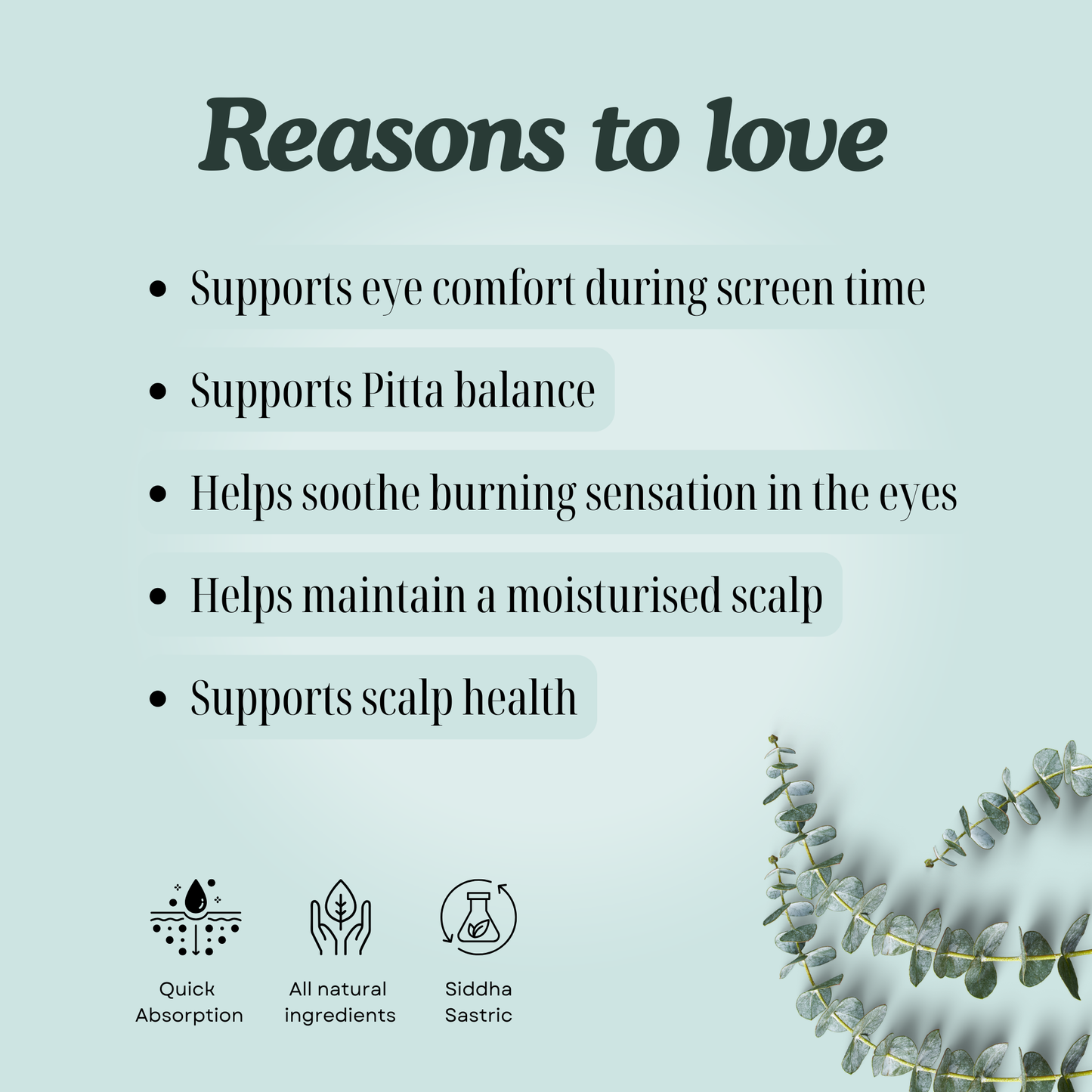 Ponnankanni Thylam: Natural Siddha Support for Eye Comfort and Scalp Wellness