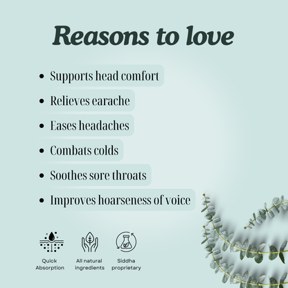 Chukku Thylam: Natural Siddha Support for Head Comfort and Ear Wellness