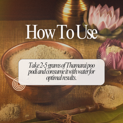 Thamarai Poo Podi: Traditional Herbal Support for Vitality and Everyday Wellness