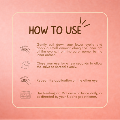 Neelanjana Mai: Traditional Siddha Eye Salve for Eye Comfort and Care