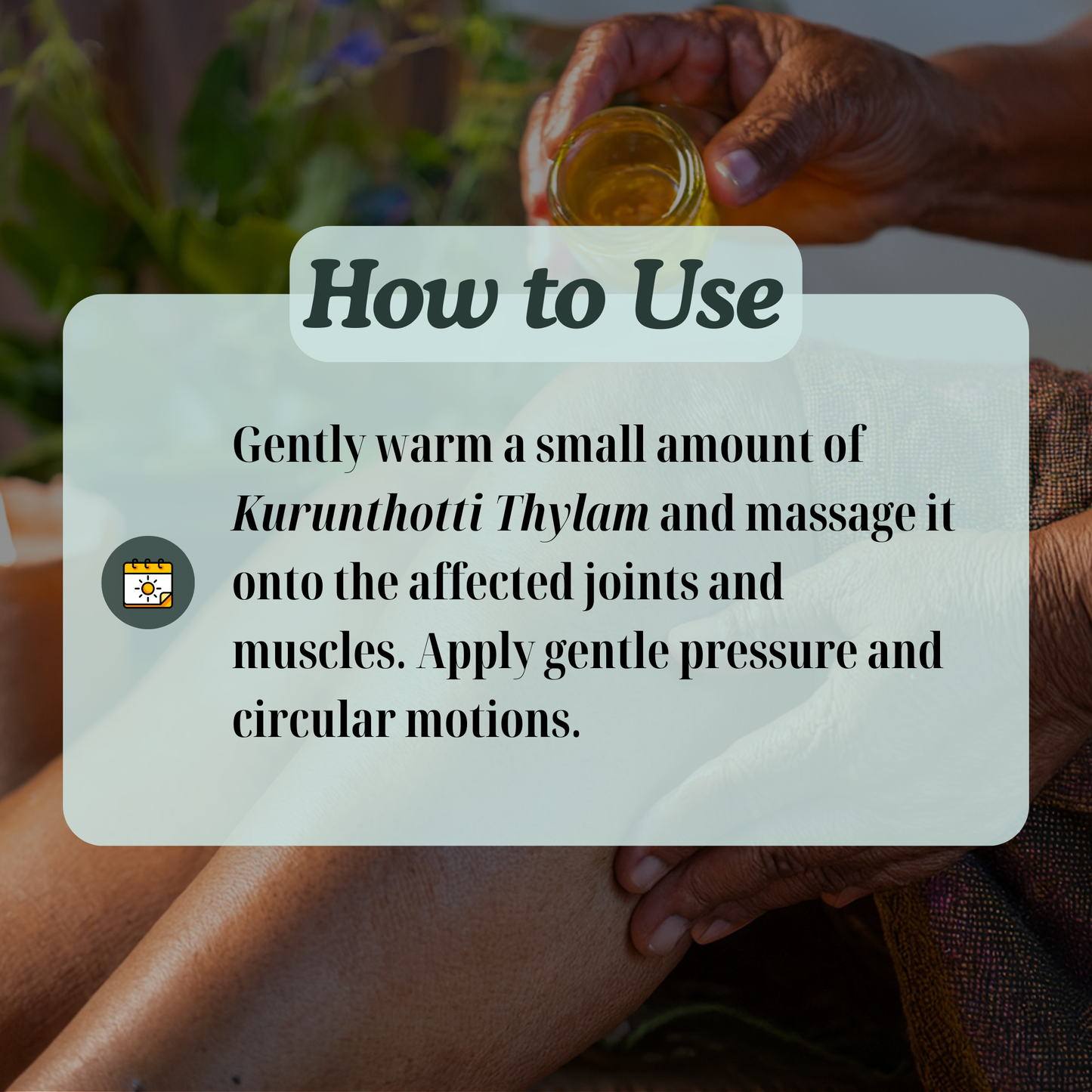 Support Joint Comfort & Ease Inflammation with Kurunthotti Thylam: A Powerful Siddha Herbal Oil