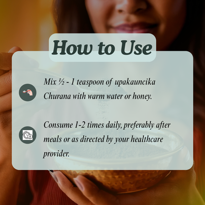 Upakuncika Churana (Karuncheeraga Podi): A Traditional Ayurvedic Formulation for Digestive & Respiratory Wellness