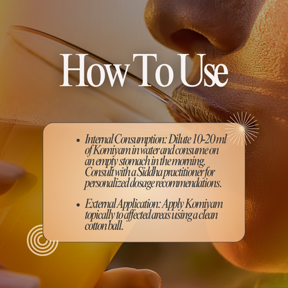 Komiyam: Experience the Purifying Essence of Tradition