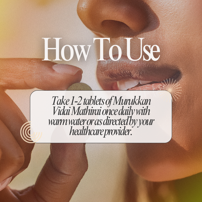 Murukkan Vidai Mathirai: Traditional Siddha Support for Intestinal Wellness & Digestion