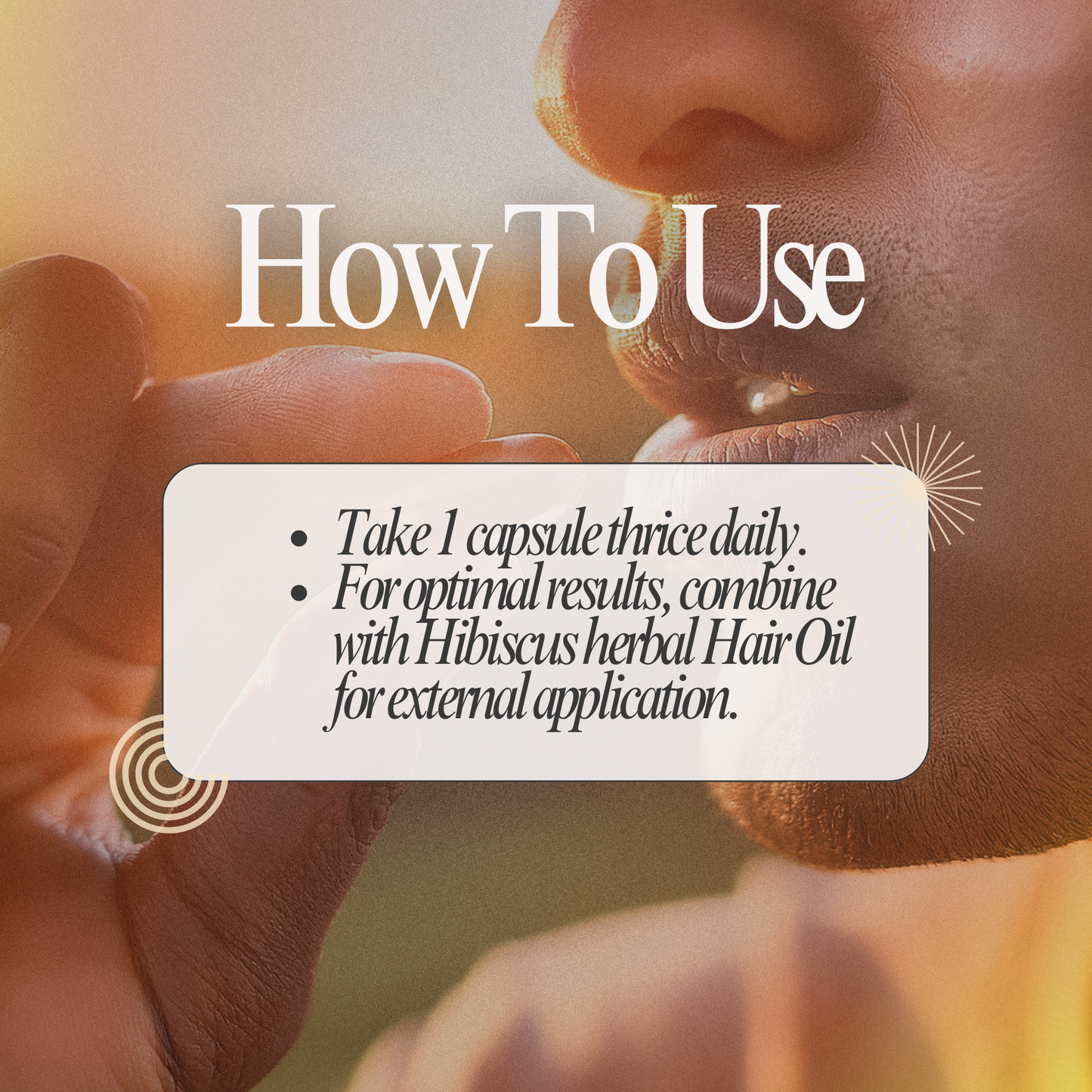 Hibiscus Hair Care Capsule: Say Goodbye to Dandruff and Hair Loss