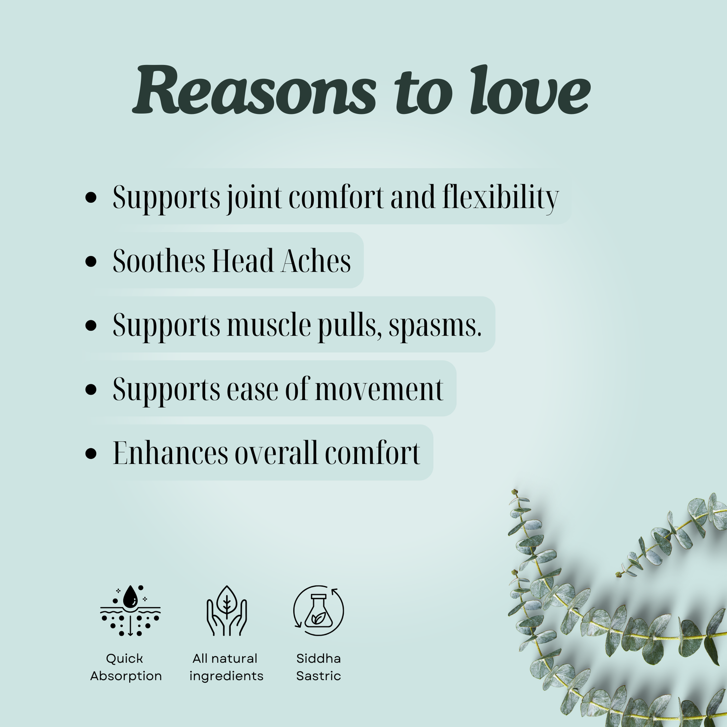 Lagu Visa Musti Thylam: Natural Siddha Support for Joint and Muscle Comfort