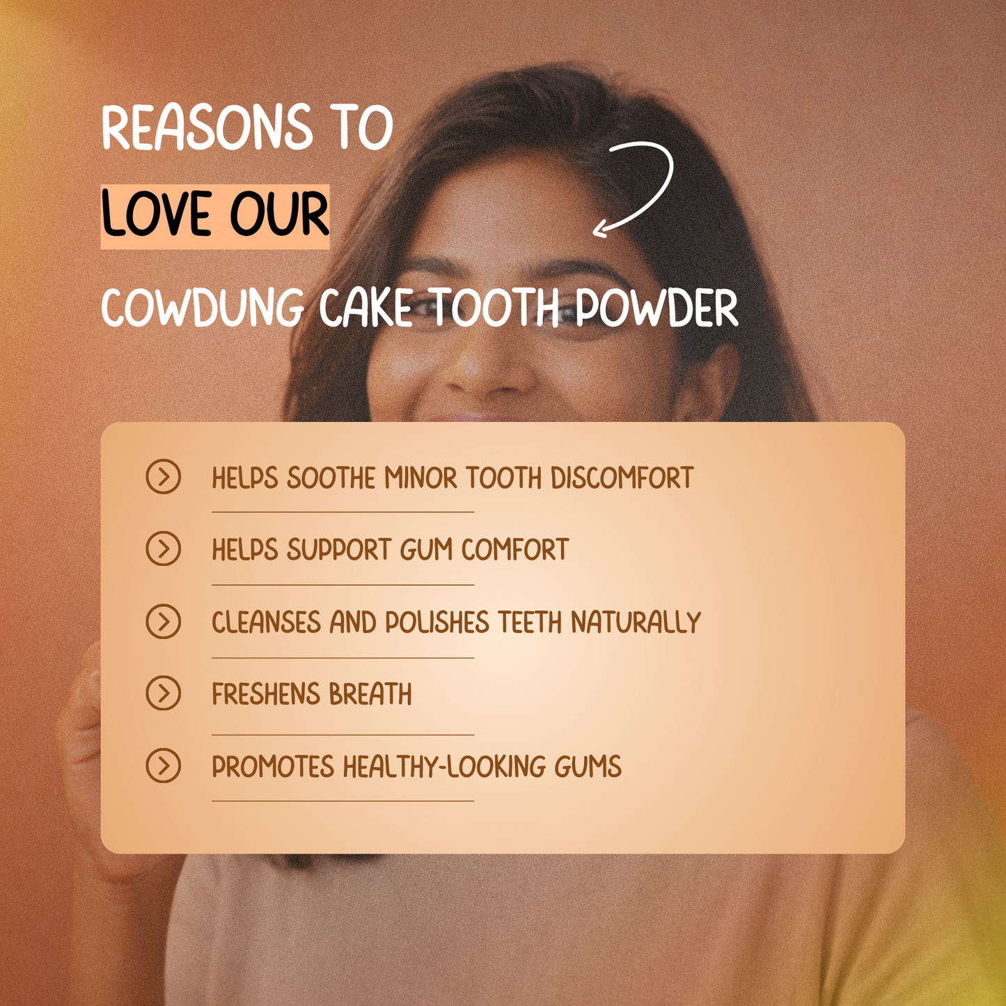 Cowdung Cake Tooth Powder: A Natural Siddha Support for Oral Wellness