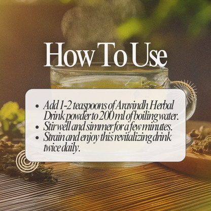 Aravindh Herbal Drink for Digestion & Energy: A Natural Siddha Remedy