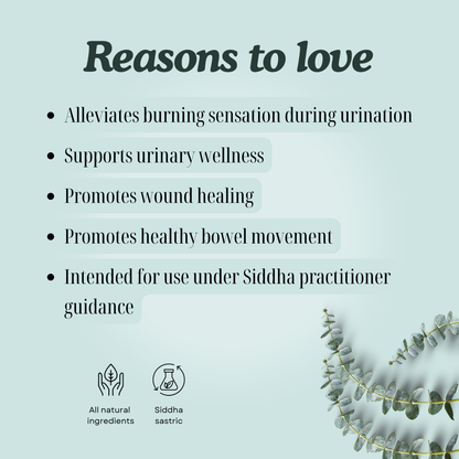 Kunkiliya Parpam – Classical Siddha Formulation for Urinary & Digestive Wellness Support