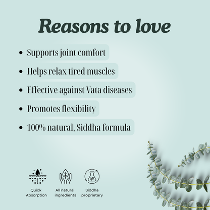 Rheumatigo Oil (wax-based): Natural Siddha Support for Joint Comfort, Sprains & Muscle Ease