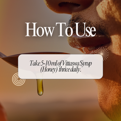 Ease Brain Fog and Boost Vitality with Vittaswa Syrup (Honey): A Revitalizing Siddha Elixir