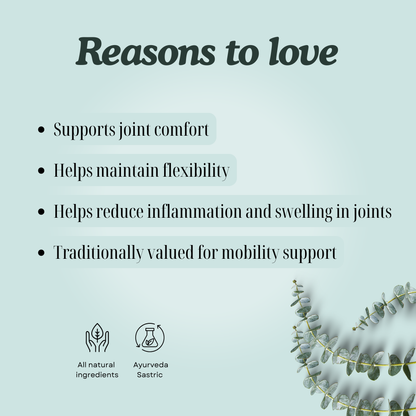 Yogaraja Guggulu Tablet: Ayurvedic Support for Joint Wellness, Comfort & Mobility