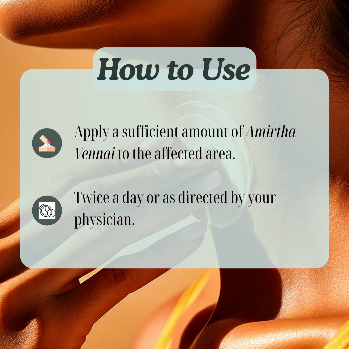 Amirtha Vennai: Traditional Siddha Herbal Preparation for Skin Care