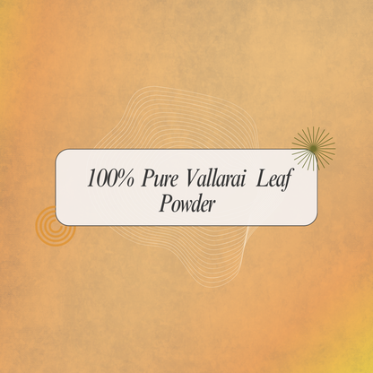 Vallarai Podi: Siddha Herbal Powder for Enhanced Brain Function & Overall Health