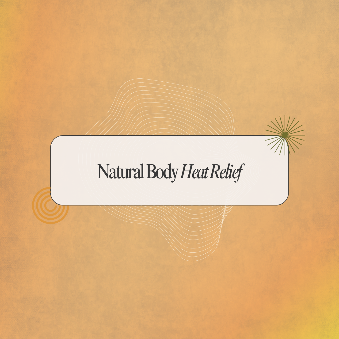 Natural Body Heat Support: Usira Curana (Vetiver Podi) Ayurvedic Formulation